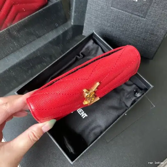 Rep ladies REP MONOGRAM ENVELOPE WALLET YSL SMALL IN 0521